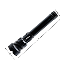 Carica l'immagine nel visualizzatore di Gallery, Torcia a led ricaricabile ad alto raggio - Ozerty