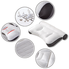 Carica l'immagine nel visualizzatore di Gallery, Cuscino di sostegno cervicale ipoallergenico - Ozerty