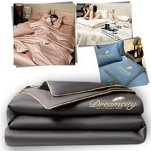 Carica l'immagine nel visualizzatore di Gallery, Copripiumino in morbida seta di ghiaccio - Ozerty