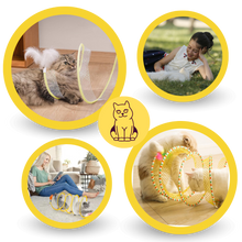 Carica l'immagine nel visualizzatore di Gallery, Tunnel interattivo compatto per gatti - Ozerty