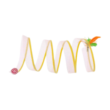 Carica l'immagine nel visualizzatore di Gallery, Tunnel interattivo compatto per gatti -Sisal giallo - Ozerty