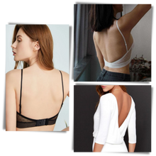 Carica l'immagine nel visualizzatore di Gallery, Reggiseno invisibile in pizzo per uno stile senza cuciture - Ozerty