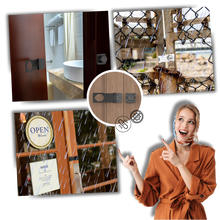 Carica l'immagine nel visualizzatore di Gallery, Serratura per armadietti a installazione rapida senza chiave - Ozerty