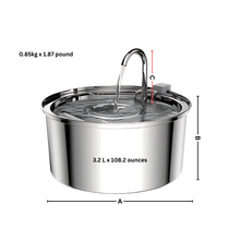 Carica l'immagine nel visualizzatore di Gallery, Fontana per gatti di grande capacità - Ozerty