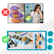 Carica l'immagine nel visualizzatore di Gallery, Cubetti Anti-perdite per Zuppe e Salse - Ozerty