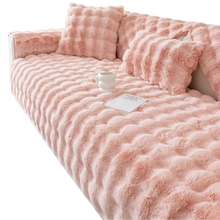 Carica l'immagine nel visualizzatore di Gallery, Lussuoso Copridivano in Poliestere -Rosa - Ozerty