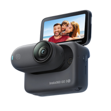 Carica l'immagine nel visualizzatore di Gallery, Telecamera a Mani Libere Insta360 con Montaggio Magnetico -Nero notte - Ozerty