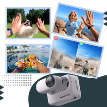 Carica l'immagine nel visualizzatore di Gallery, Telecamera a Mani Libere Insta360 con Montaggio Magnetico - Ozerty