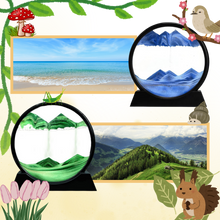 Carica l'immagine nel visualizzatore di Gallery, Quadro Ipnotico di Sabbia in Movimento - Ozerty