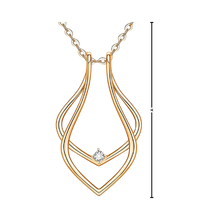 Carica l'immagine nel visualizzatore di Gallery, Ciondolo Porta Anelli Minimalista - Ozerty, 2 in 1 supporto ad anello per telefono - Ozerty