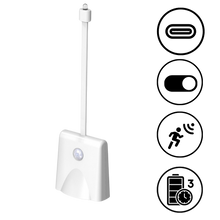 Carica l'immagine nel visualizzatore di Gallery, Luce per WC con Rilevamento di Movimento - Ozerty