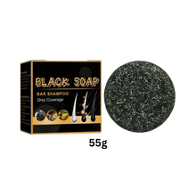 Carica l'immagine nel visualizzatore di Gallery, Shampoo solido naturale per scurire i capelli - Ozerty