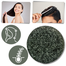 Carica l'immagine nel visualizzatore di Gallery, Shampoo solido naturale per scurire i capelli - Ozerty