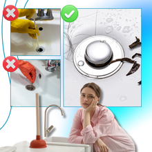 Carica l'immagine nel visualizzatore di Gallery, Tappo per lavello pop-up per l'isolamento degli odori - Ozerty