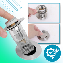 Carica l'immagine nel visualizzatore di Gallery, Tappo per lavello pop-up per l'isolamento degli odori - Ozerty