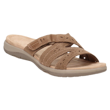 Carica l'immagine nel visualizzatore di Gallery, Sandali con Punta Aperta e Soletta Ortopedica -Marrone - Ozerty
