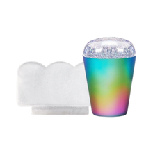 Carica l'immagine nel visualizzatore di Gallery, Strumento per nail art trasparente Simmetria perfetta -Arcobaleno - Ozerty