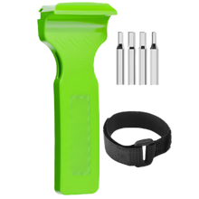 Carica l'immagine nel visualizzatore di Gallery, Strumento portatile per copertoni di biciclette -Verde - Ozerty