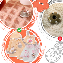 Carica l'immagine nel visualizzatore di Gallery, Pressa per Bottoni a Scatto a Montaggio Veloce - Ozerty