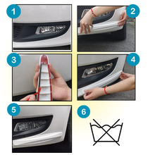 Carica l'immagine nel visualizzatore di Gallery, Strisce Protettive Riflettenti per Paraurti Auto - Ozerty