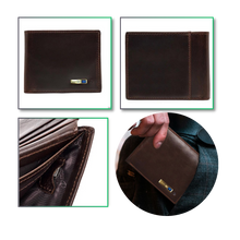Carica l'immagine nel visualizzatore di Gallery, Portafoglio in pelle elegante e sofisticato - Ozerty