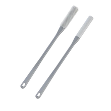 Carica l'immagine nel visualizzatore di Gallery, Spazzola per Piedi con Setole Morbide -Grigio - Ozerty