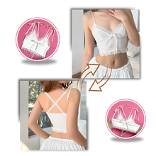 Carica l'immagine nel visualizzatore di Gallery, Morbido top in pizzo alla moda - Ozerty