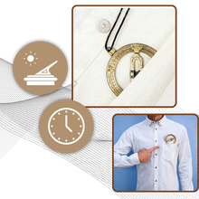 Carica l'immagine nel visualizzatore di Gallery, Orologio solare da tasca di precisione - Ozerty