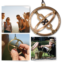 Carica l'immagine nel visualizzatore di Gallery, Orologio solare da tasca di precisione - Ozerty