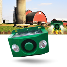 Carica l'immagine nel visualizzatore di Gallery, Repellente per Animali ad Energia Solare con Sensore di Movimento - Ozerty