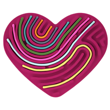 Carica l'immagine nel visualizzatore di Gallery, Tavola per attività sensoriali antistress -Rosso scuro - Ozerty