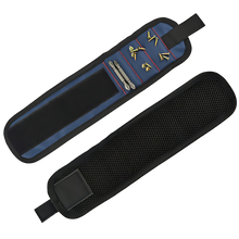 Carica l'immagine nel visualizzatore di Gallery, Polsini magnetici in forte tessuto Oxford -Blu - Ozerty