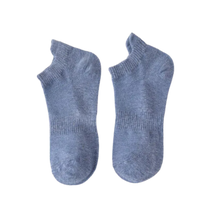 Carica l'immagine nel visualizzatore di Gallery, Calzini alla caviglia Comfort Supremo Uomo -Blu/EU38-45 - Ozerty