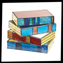 Carica l'immagine nel visualizzatore di Gallery, Lampada a libri impilati senza tempo - Ozerty