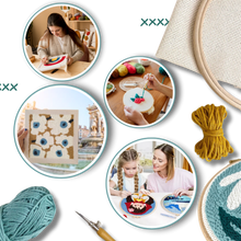 Carica l'immagine nel visualizzatore di Gallery, Kit per Uncinetto con Aghi e Fili - Ozerty