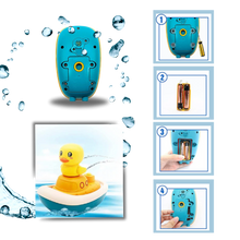Carica l'immagine nel visualizzatore di Gallery, Giocattolo da bagno a triplo spruzzo con anatre - Ozerty