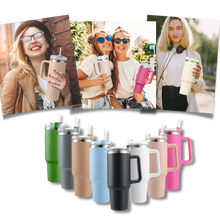 Carica l'immagine nel visualizzatore di Gallery, Tazza per auto di grande capacità con manico - Ozerty