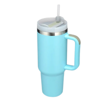 Carica l'immagine nel visualizzatore di Gallery, Tazza per auto di grande capacità con manico -Indaco - Ozerty