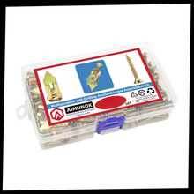 Carica l'immagine nel visualizzatore di Gallery, Kit di 18 Bulloni a Espansione per Parete - Ozerty