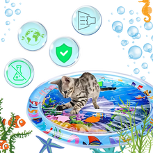 Carica l'immagine nel visualizzatore di Gallery, Tappeto acquatico vibrante per animali domestici - Ozerty