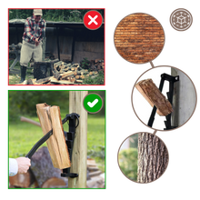 Carica l'immagine nel visualizzatore di Gallery, Spaccalegna da parete per legna da ardere - Ozerty