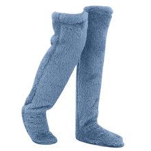 Carica l'immagine nel visualizzatore di Gallery, Calzini lunghi riscaldanti e morbidi -Blu - Ozerty