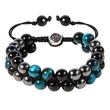 Carica l'immagine nel visualizzatore di Gallery, Bracciale di protezione resistente all'acqua -Zaffiro di mezzanotte - Ozerty