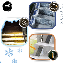 Carica l'immagine nel visualizzatore di Gallery, Luci solari impermeabili per gradini - Ozerty