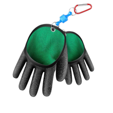 Carica l'immagine nel visualizzatore di Gallery, Guanti da pesca resistenti all'usura -Nero - Ozerty