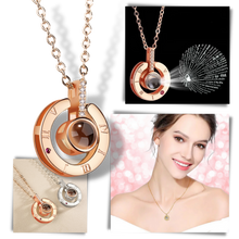 Carica l'immagine nel visualizzatore di Gallery, "Jeg elsker dig"-halskæde på 100 sprog - Ozerty