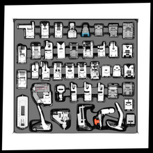 Carica l'immagine nel visualizzatore di Gallery, Confezione di piedini per cucire 32/42 pezzi - Ozerty