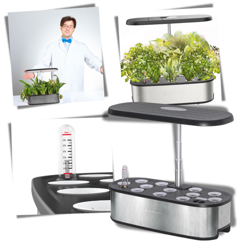 Giardino Idroponico con 12 Capsule per Piante - Ozerty