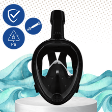 Carica l&#39;immagine nel visualizzatore di Gallery, Maschera da snorkeling con vista panoramica a 180° - Ozerty
