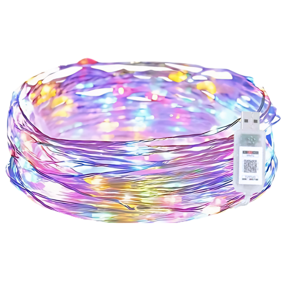 210 Luci LED con Sincronizzazione Musicale -5m - Ozerty